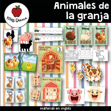 Imagen principal de ANIMALES DE LA GRANJA