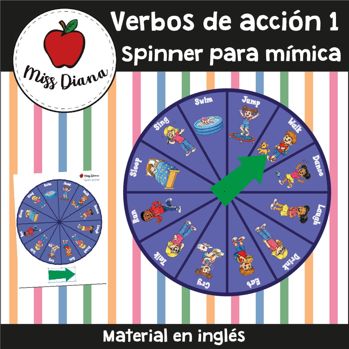 Imagen secundaria de VERBOS DE ACCION 1