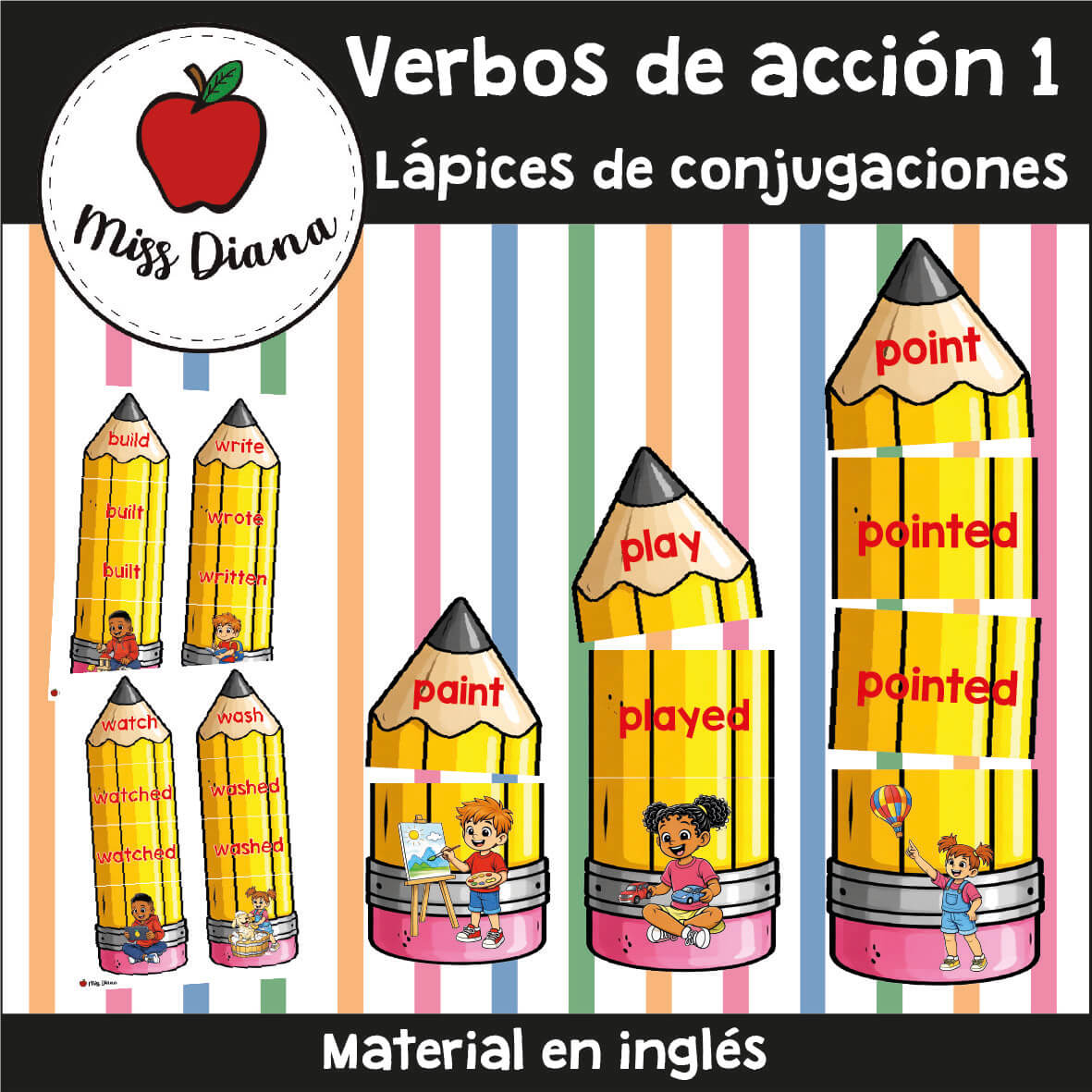 Imagen secundaria de VERBOS DE ACCION 1