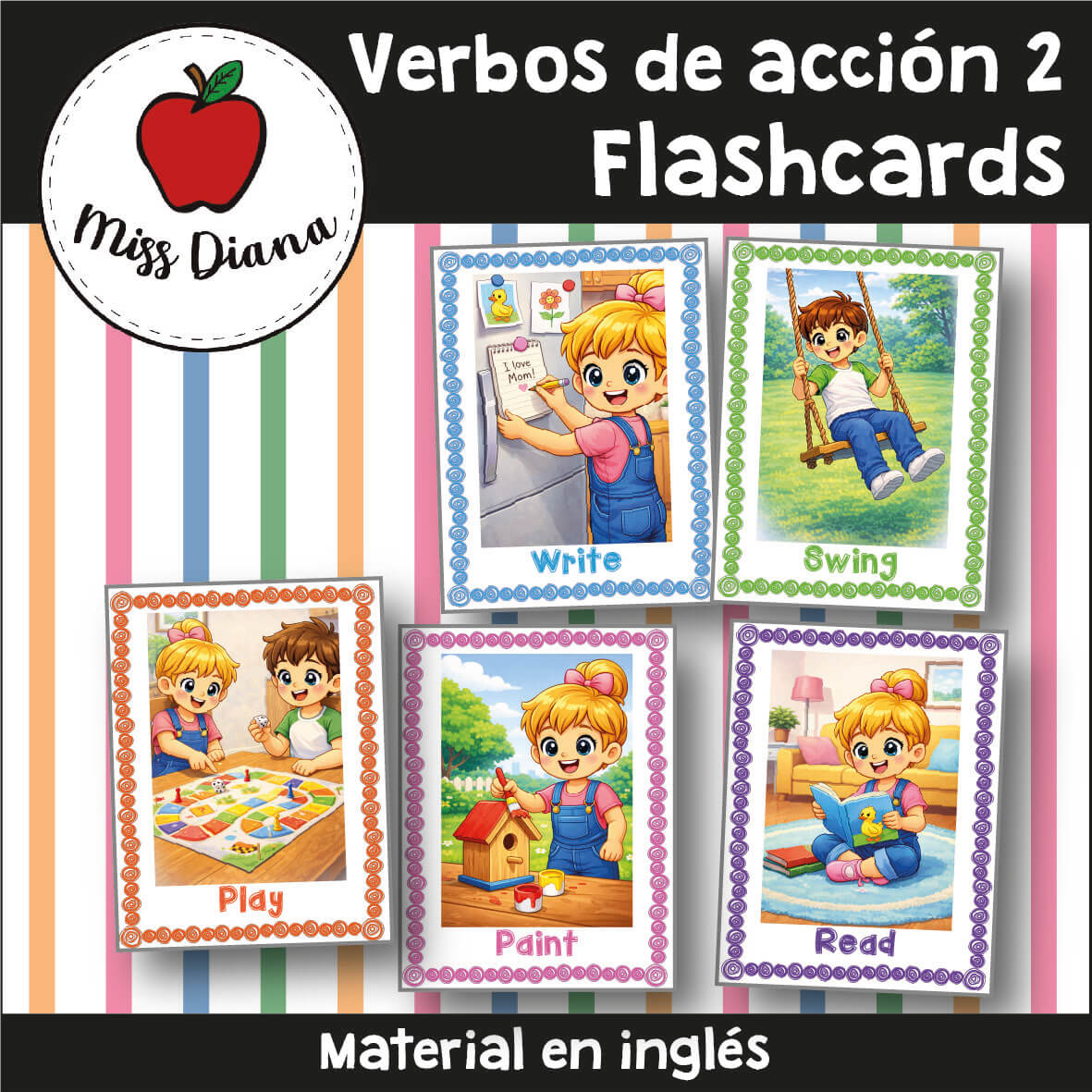 Imagen secundaria de VERBOS DE ACCION 2