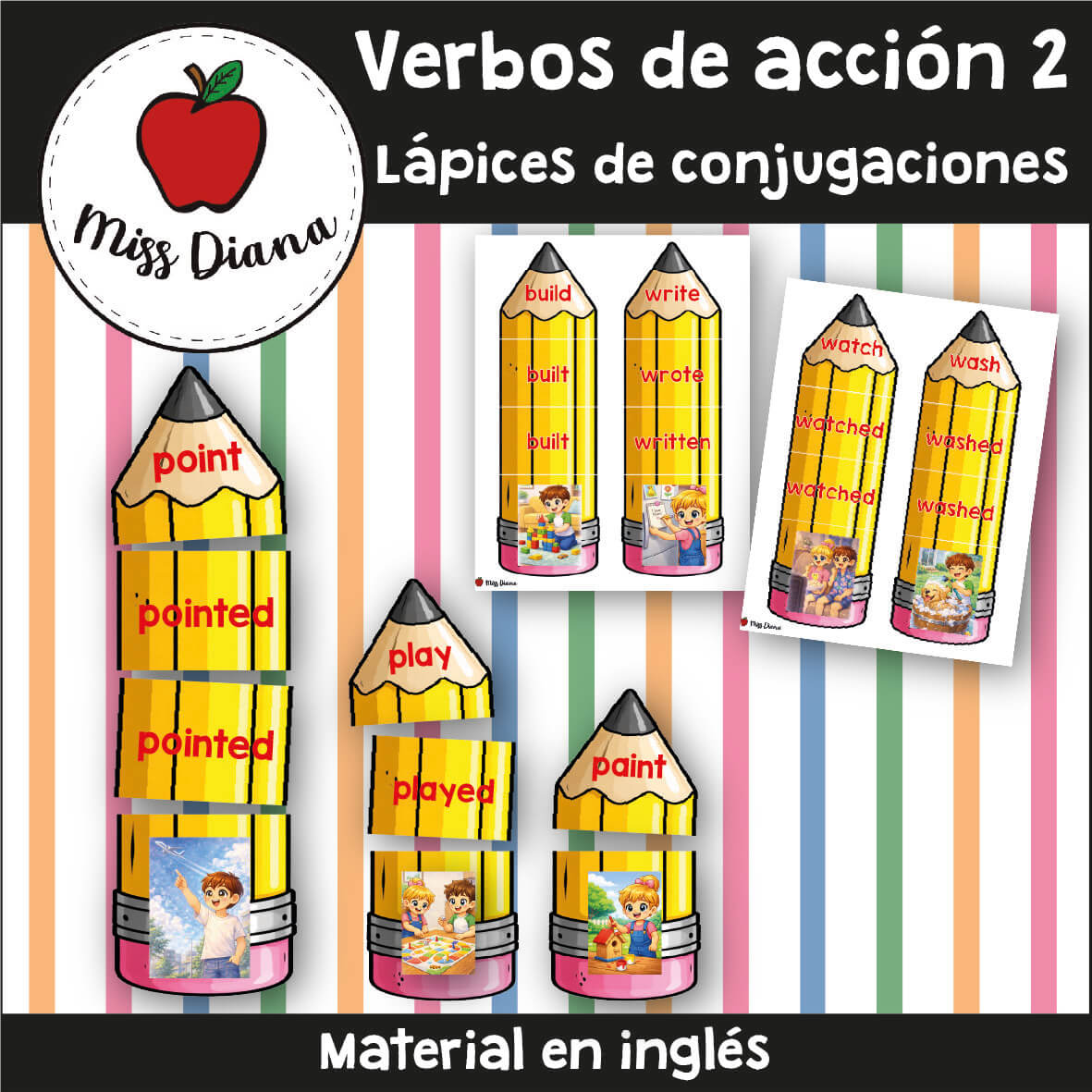 Imagen secundaria de VERBOS DE ACCION 2