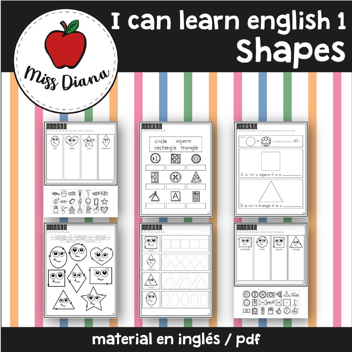 Imagen secundaria de I CAN LEARN ENGLISH 1