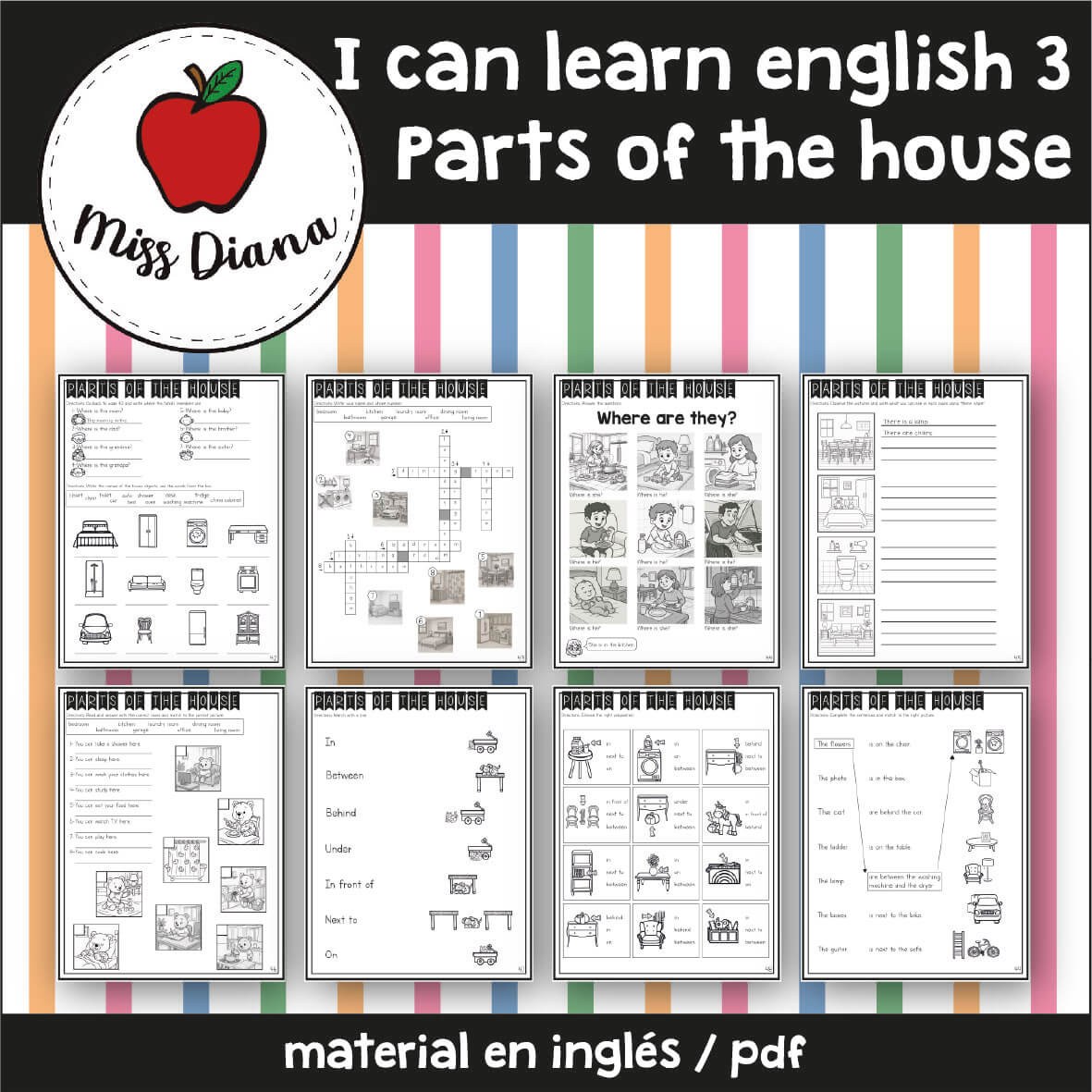 Imagen secundaria de I CAN LEARN ENGLISH 3
