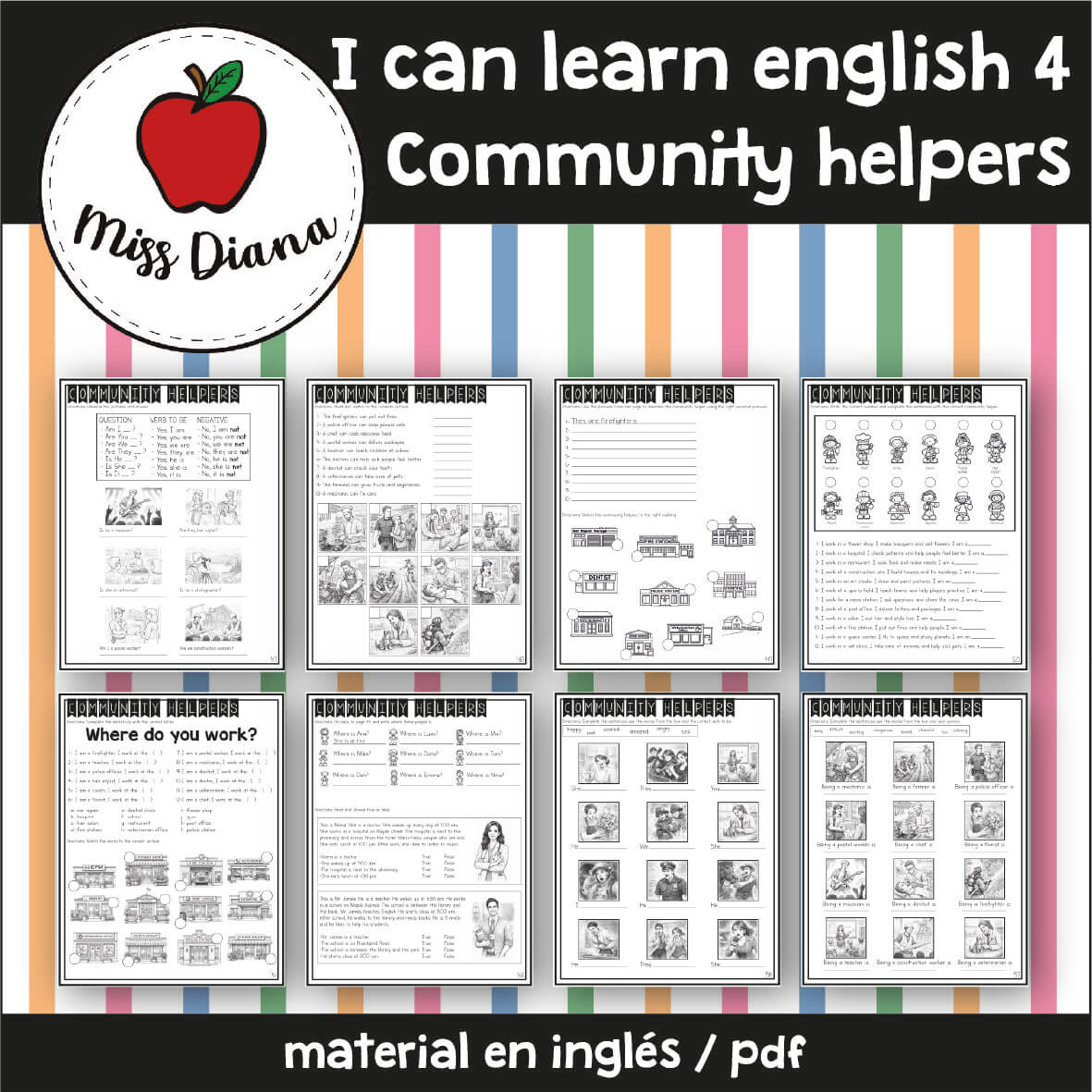 Imagen secundaria de I CAN LEARN ENGLISH 4