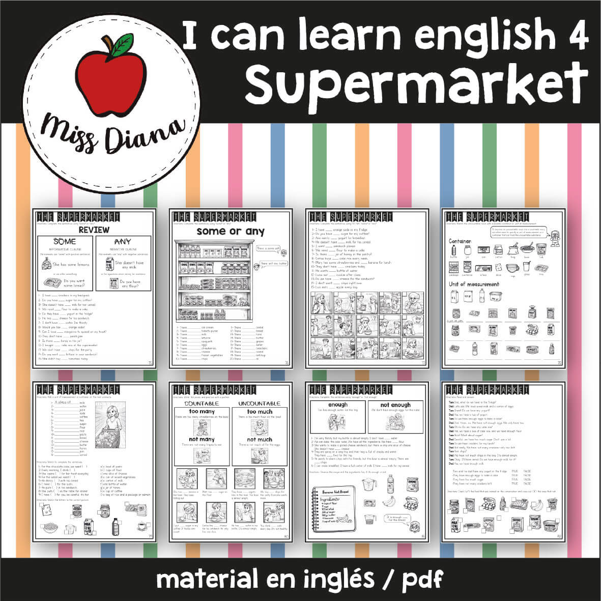 Imagen secundaria de I CAN LEARN ENGLISH 4