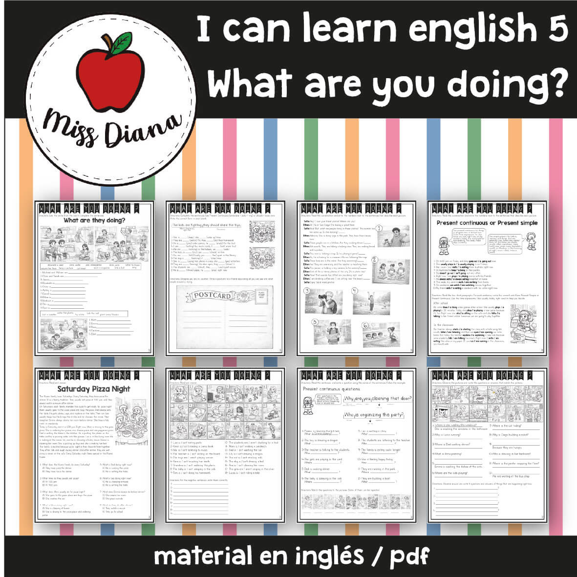Imagen secundaria de I CAN LEARN ENGLISH 5