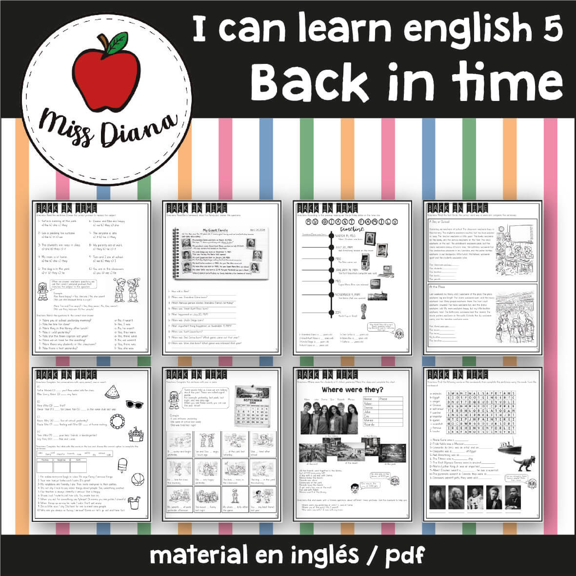 Imagen secundaria de I CAN LEARN ENGLISH 5