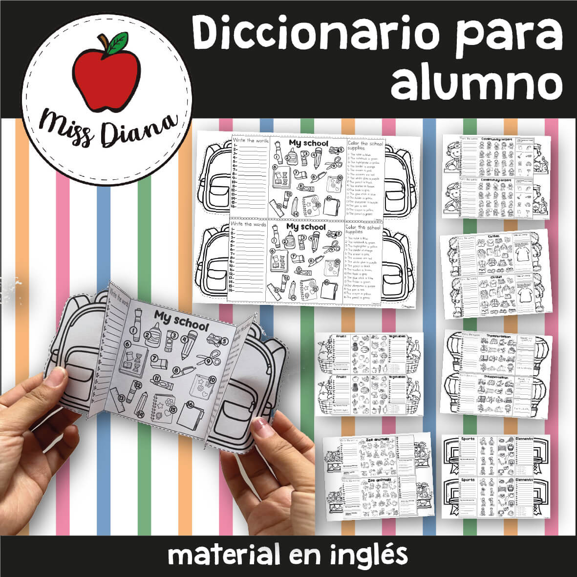 Imagen principal de DICCIONARIO PARA ALUMNO