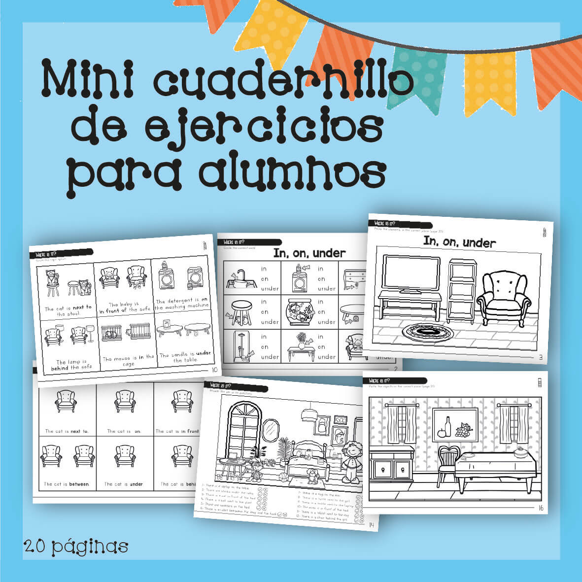 Imagen secundaria de LECCION PREPOSICIONES DE LUGAR