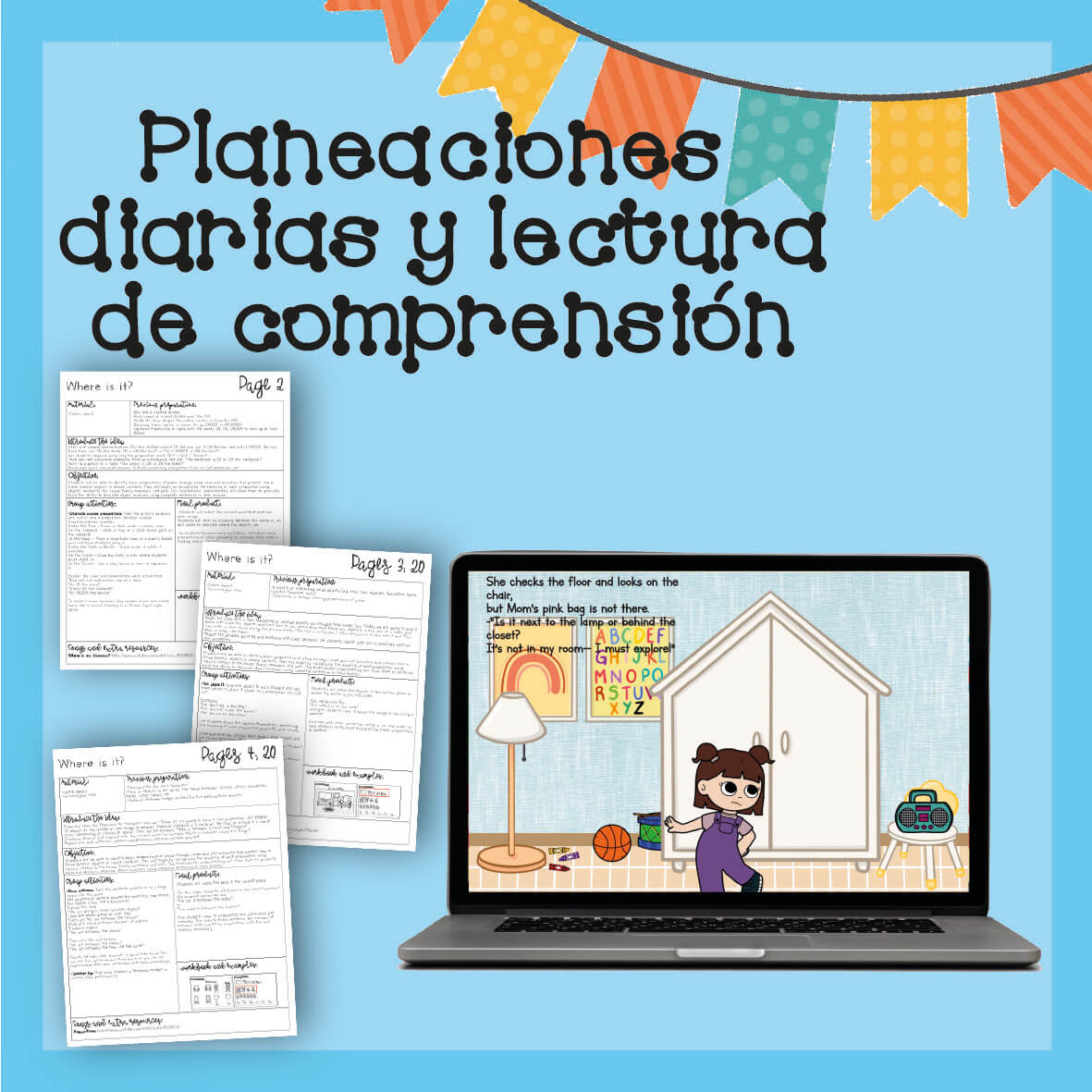 Imagen secundaria de LECCION PREPOSICIONES DE LUGAR
