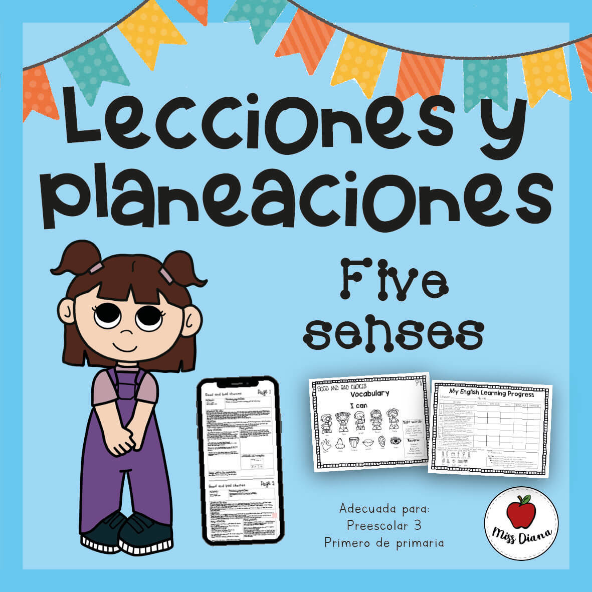 Imagen principal de LECCION LOS CINCO SENTIDOS