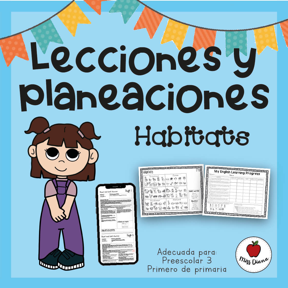 Imagen principal de LECCION HABITATS Y ANIMALES