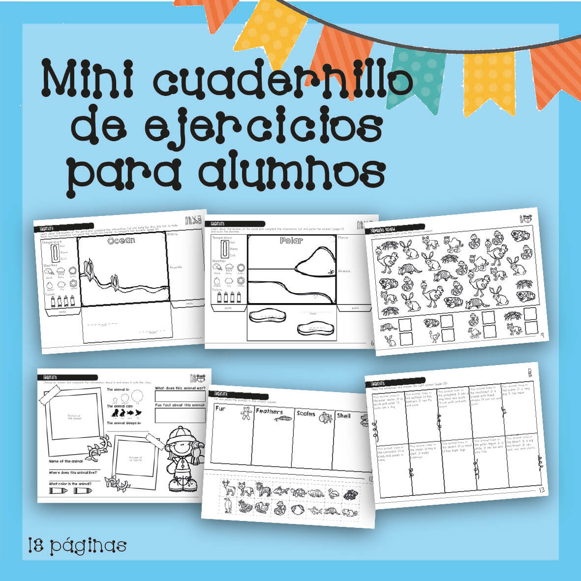 Imagen secundaria de LECCION HABITATS Y ANIMALES