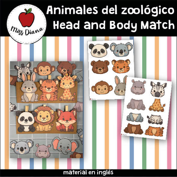 Imagen principal de ANIMALES CABEZA Y CUERPO