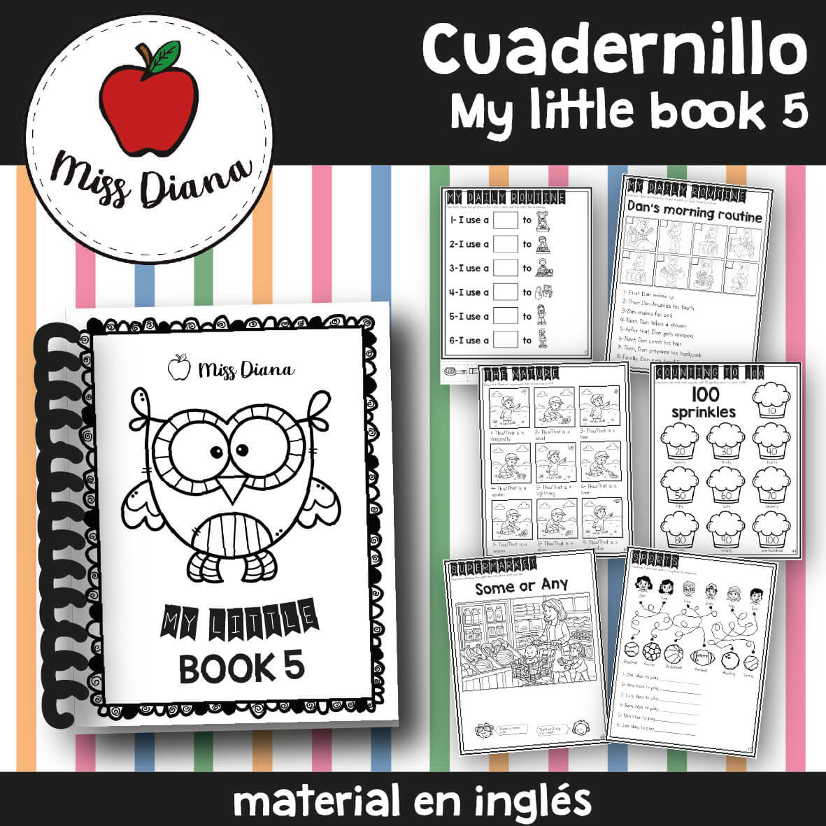 Imagen secundaria de MY LITTLE BOOK 1 AL 5