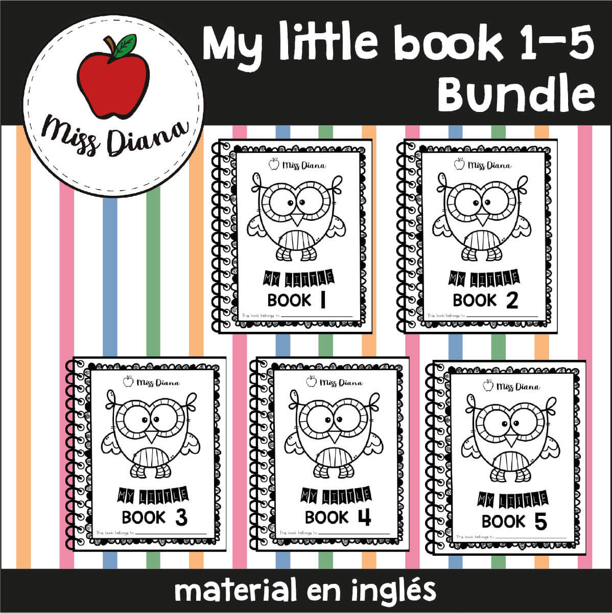 Imagen principal de MY LITTLE BOOK 1 AL 5