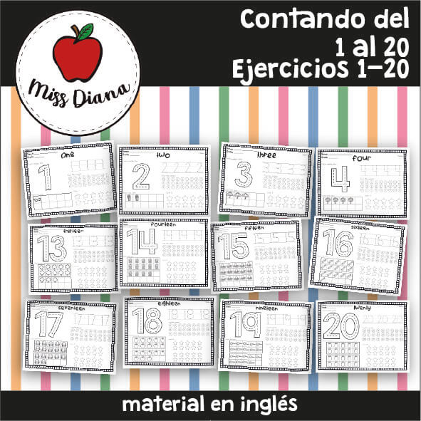 Imagen secundaria de CUENTA DONAS DEL 1 AL 20