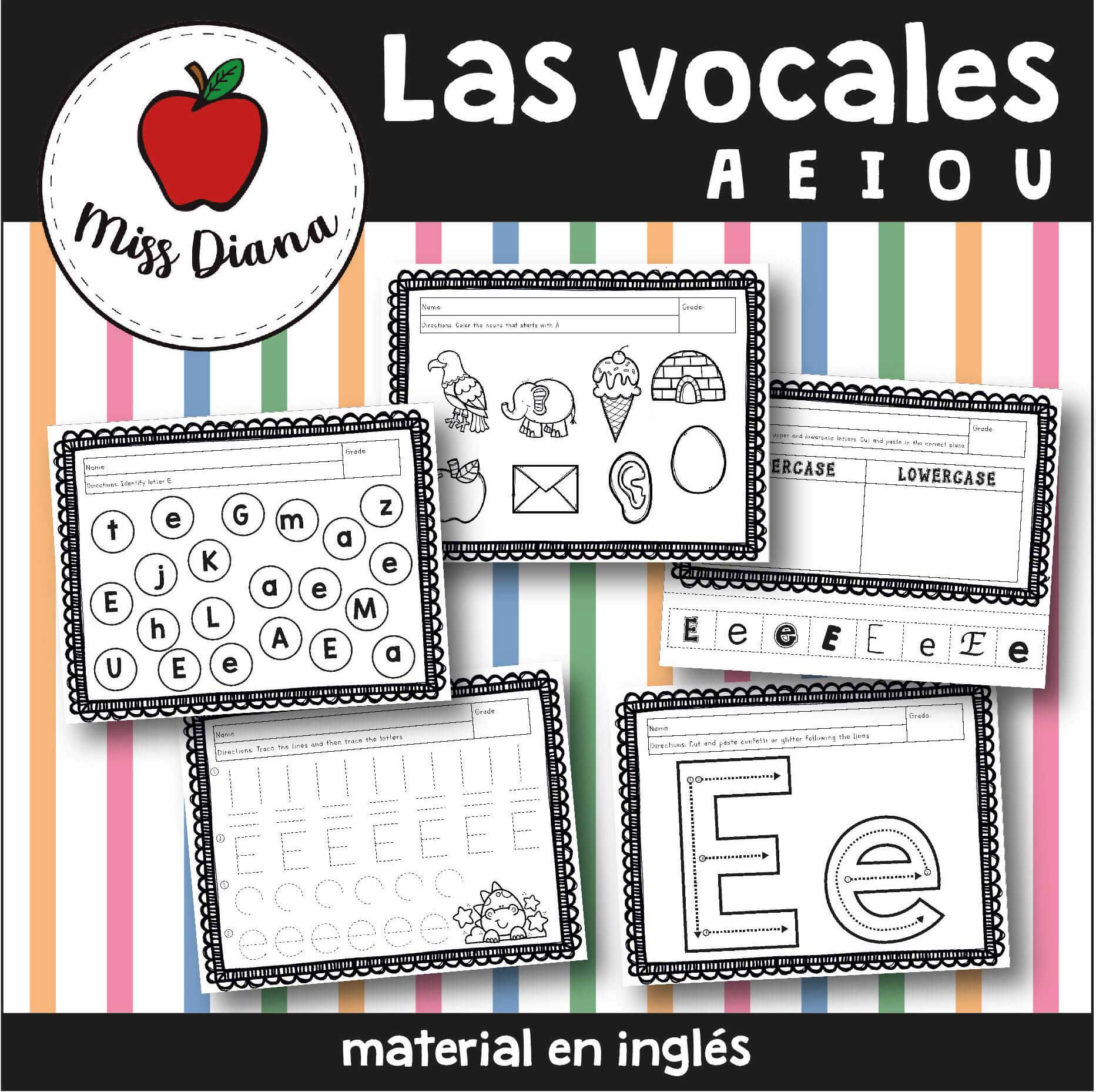 Imagen secundaria de LAS VOCALES