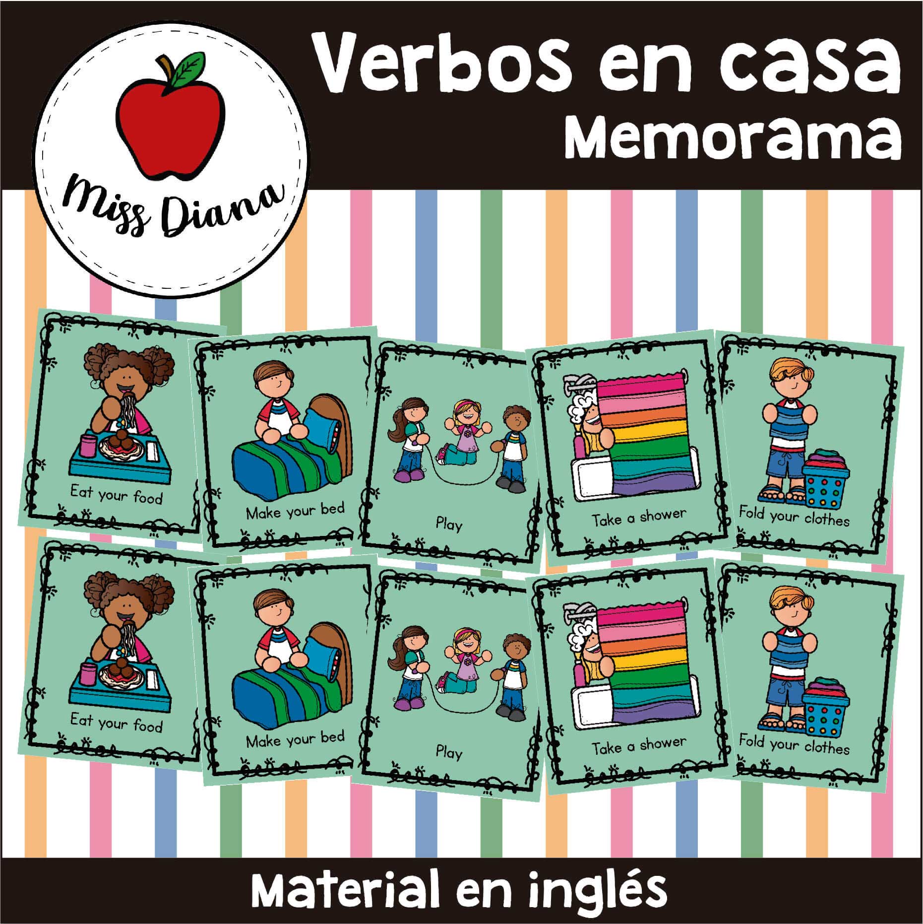 Imagen secundaria de VERBOS EN CASA