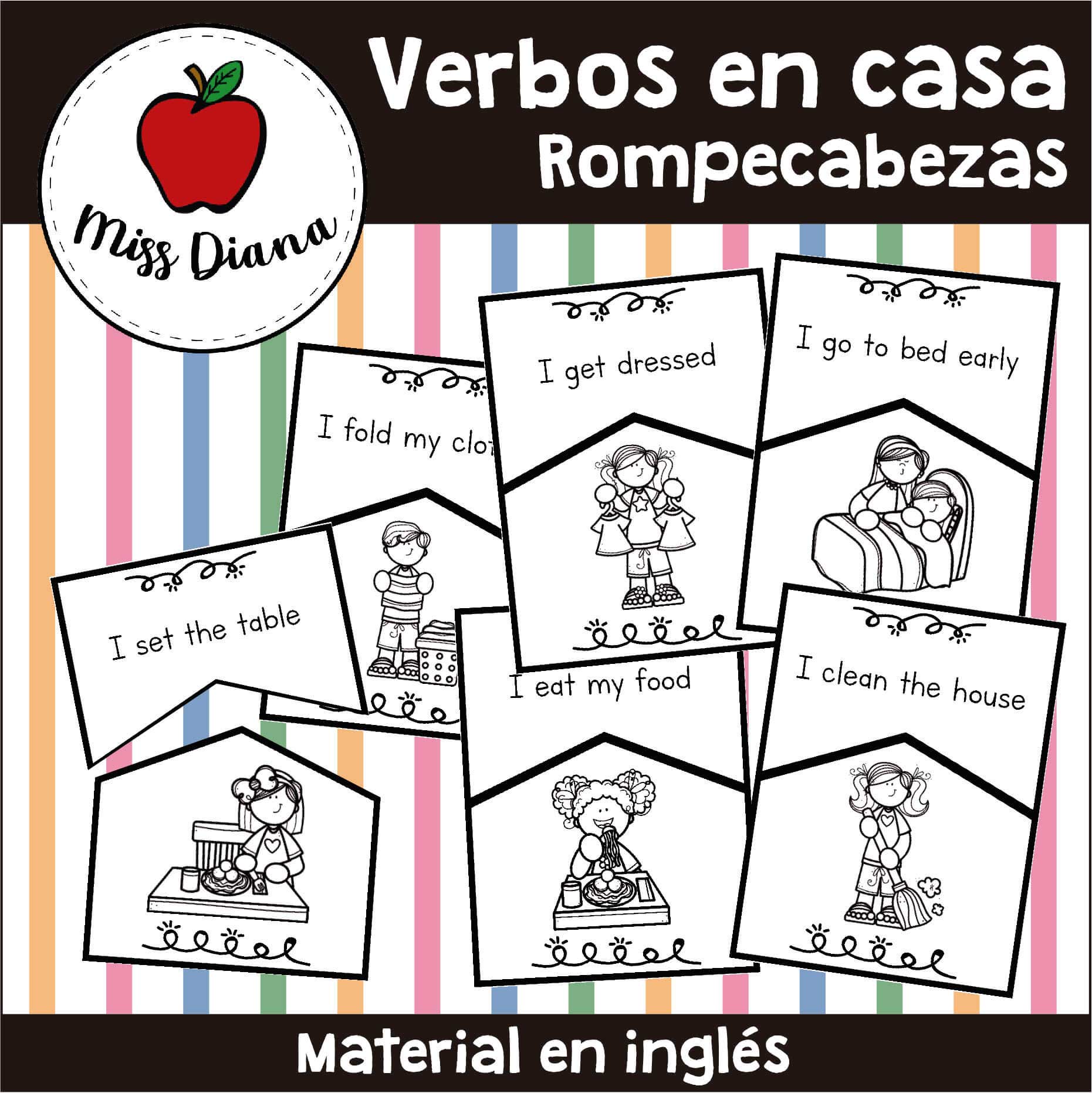 Imagen secundaria de VERBOS EN CASA