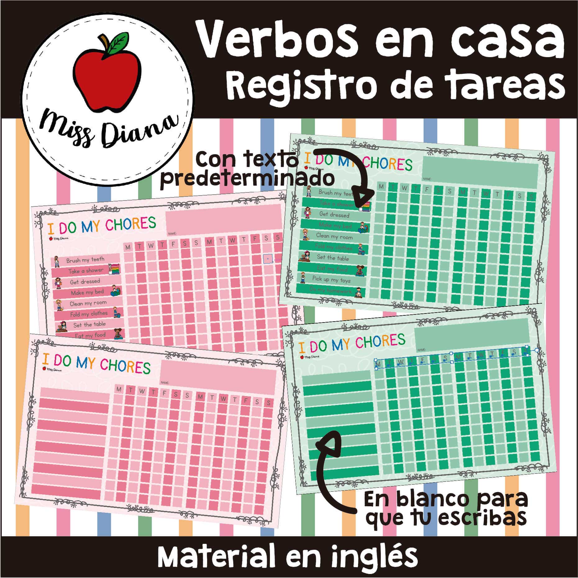 Imagen secundaria de VERBOS EN CASA