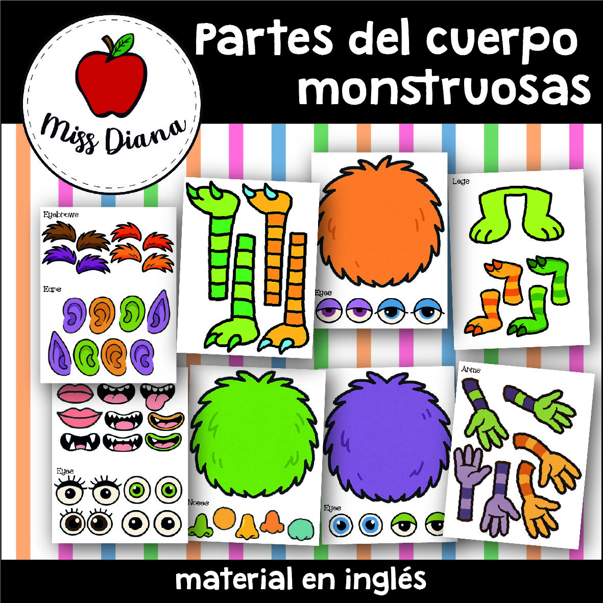 Imagen secundaria de PARTES DEL CUERPO MONSTRUOSAS