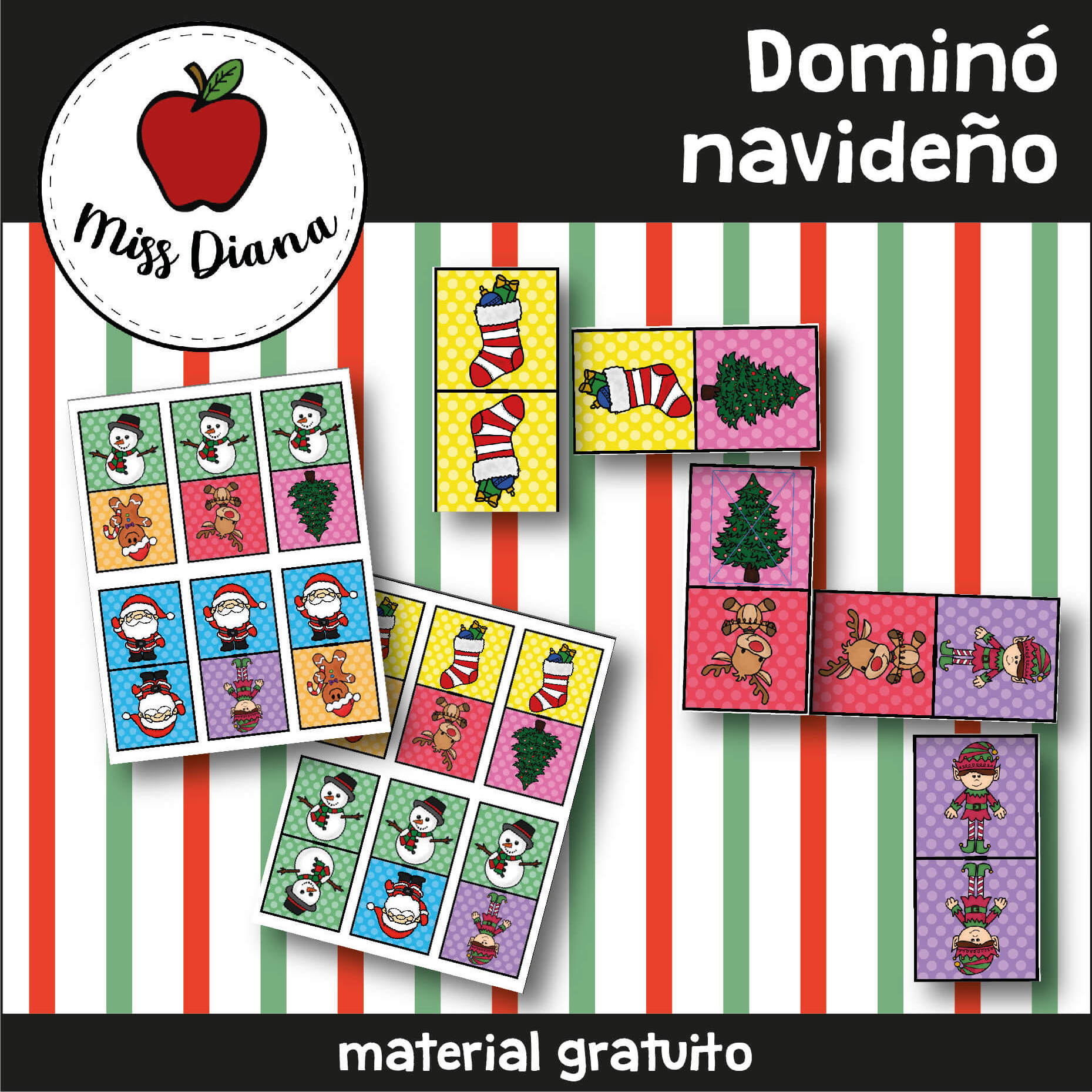 Imagen principal de DOMINÓ NAVIDEÑO