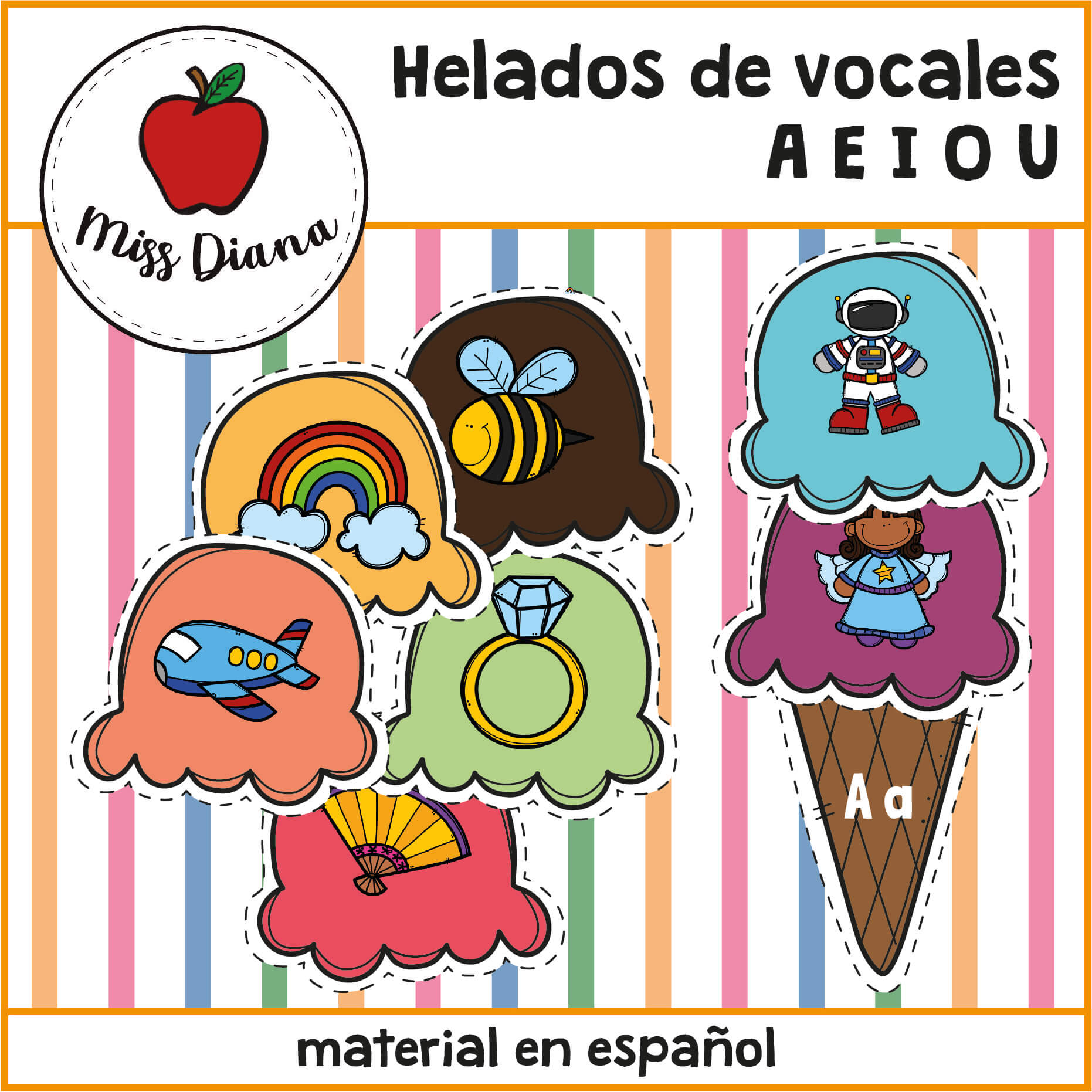 Imagen principal de VOCALES HELADOS