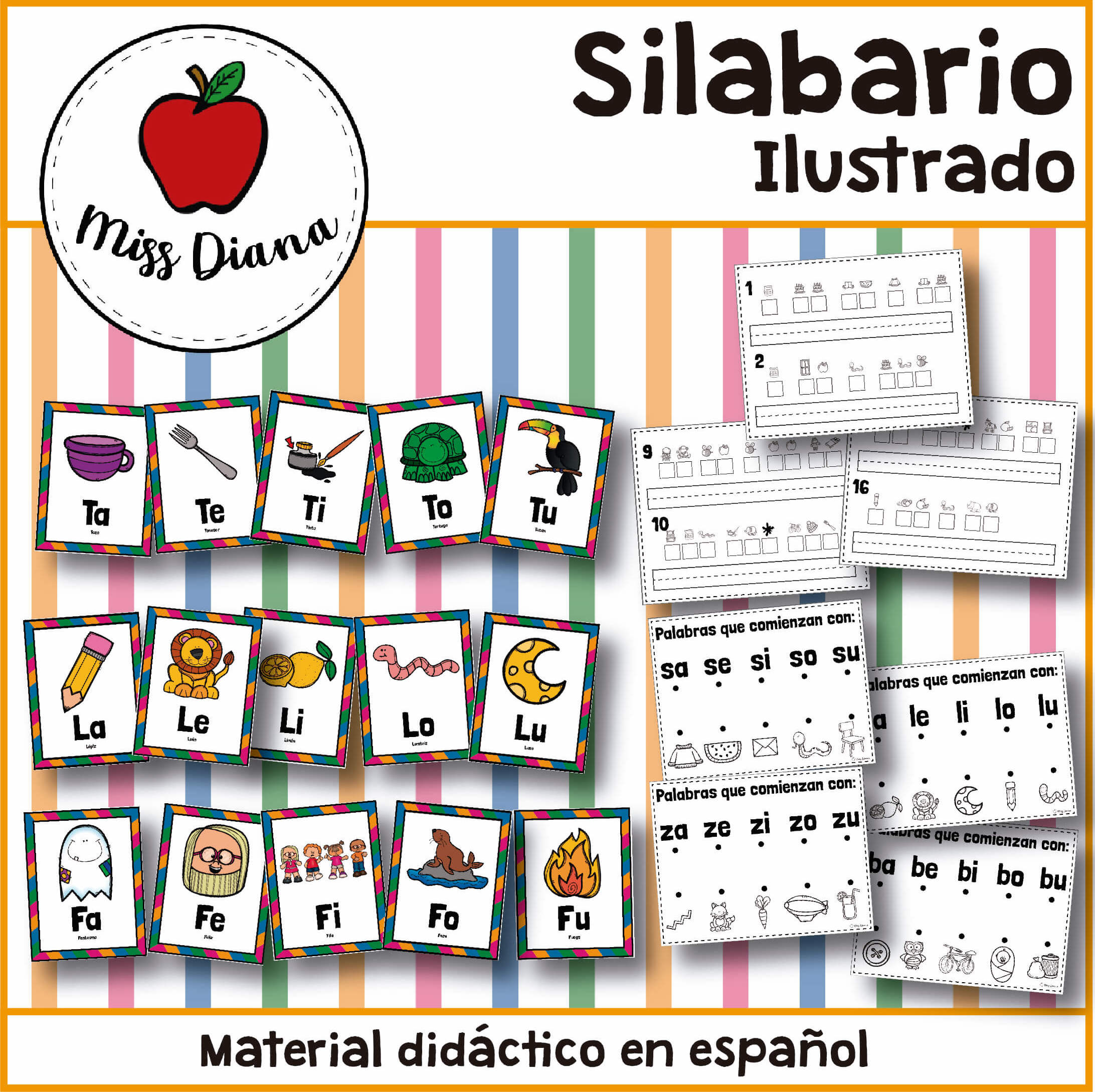 Imagen principal de SILABARIO ILUSTRADO