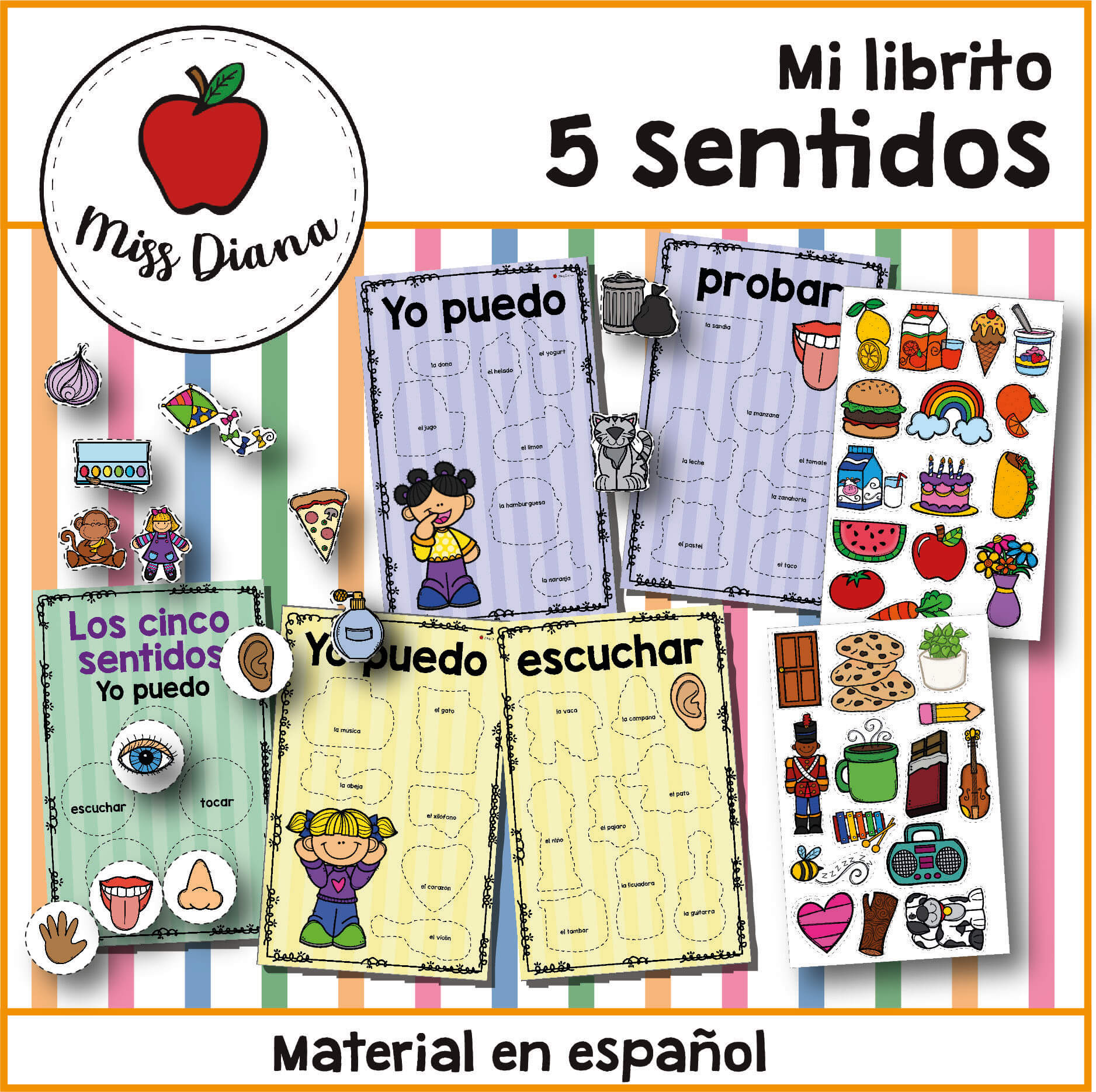 Imagen principal de LOS 5 SENTIDOS LIBRO E